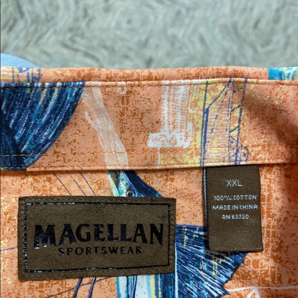 Magellan Men’s Shirt with button down collar size XXL - Picture 2 of 3
